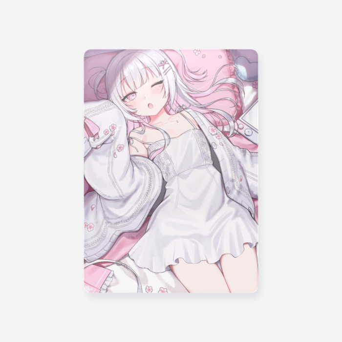 ねむりひめ♡ぽえ~白いキャミソール(63 × 88mm)(1)