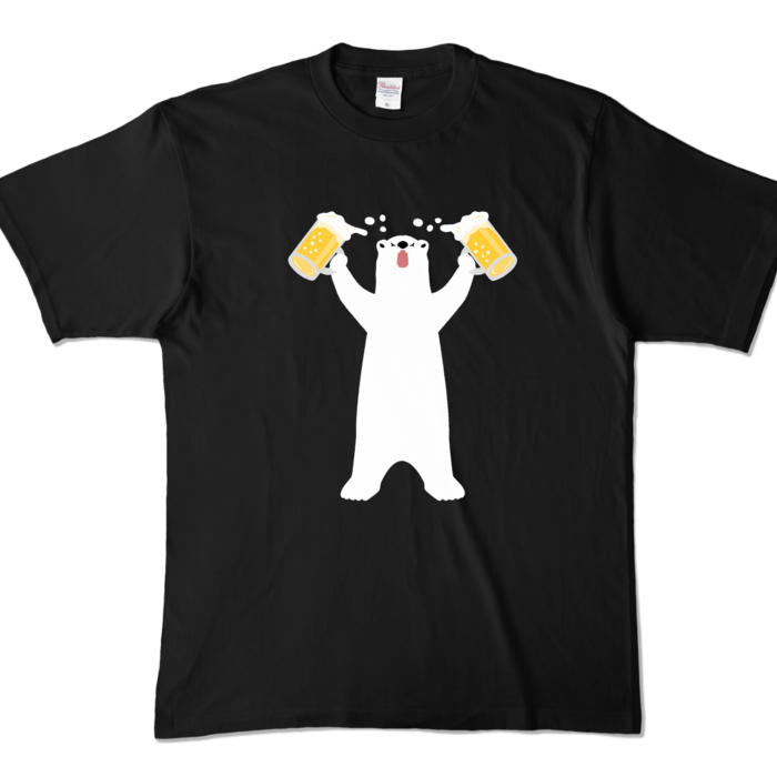 カラーTシャツ - XL - ブラック (濃色)