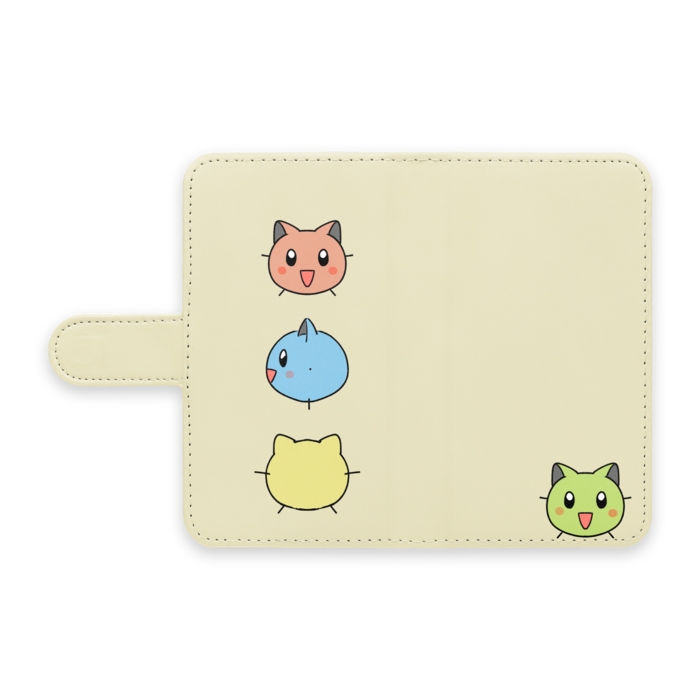 手帳型Androidケース - S - ストラップ穴 なし