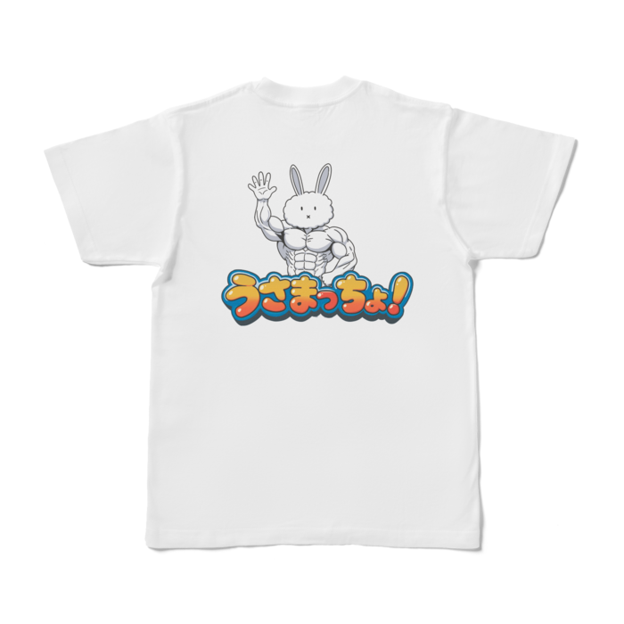 Tシャツ - S - 白（背面）