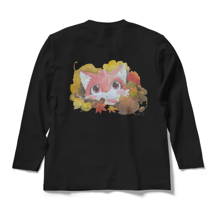 ロングスリーブTシャツ - M - ブラック(1)