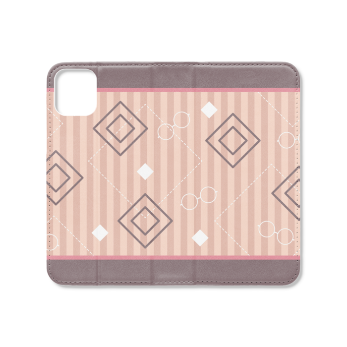 手帳型iPhoneケース(ベルトなし) - iPhone 11 - ストラップ穴 なし