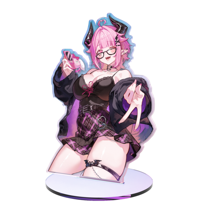 オーロラアクスタ - 160 × 160mm（メガネあり）