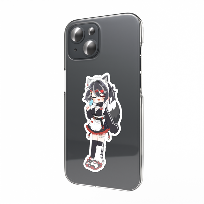 スマホステッカー（にっこり） - W55 × H91mm 以内(1)