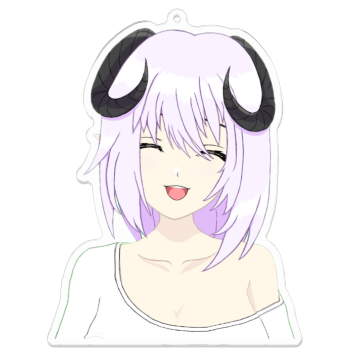 超絶かわいい笑顔Ver.アクキー - 100 x 100 (mm)