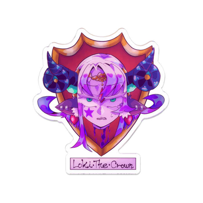 アクリルバッジ - 70 x 70 (mm)