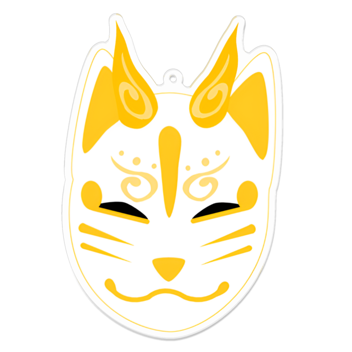 アクリルキーホルダー - 100 x 100 (mm)