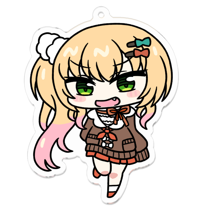 アクリルキーホルダー - 70 x 70 (mm)