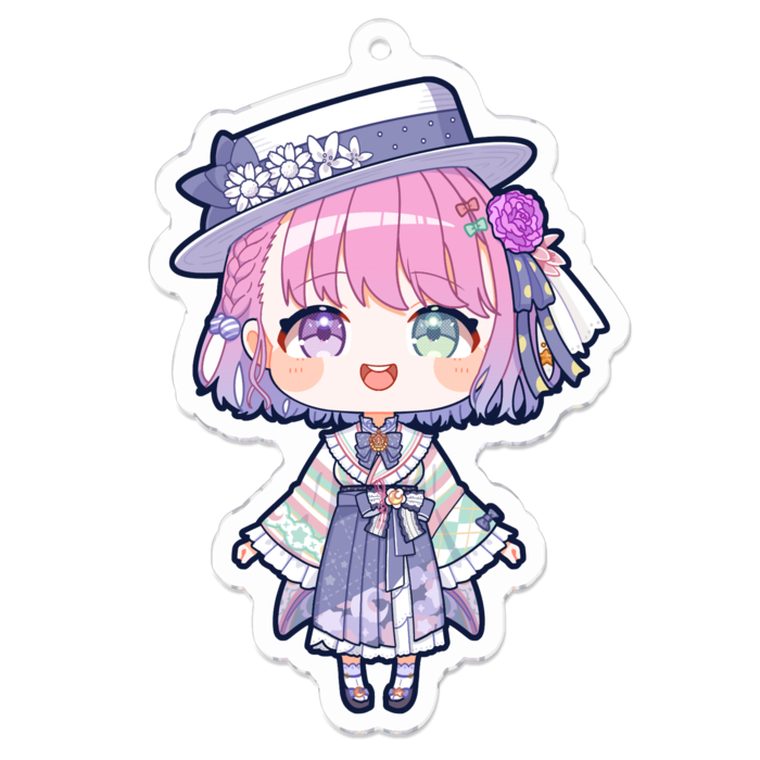 アクリルキーホルダー - 70 x 70 (mm)