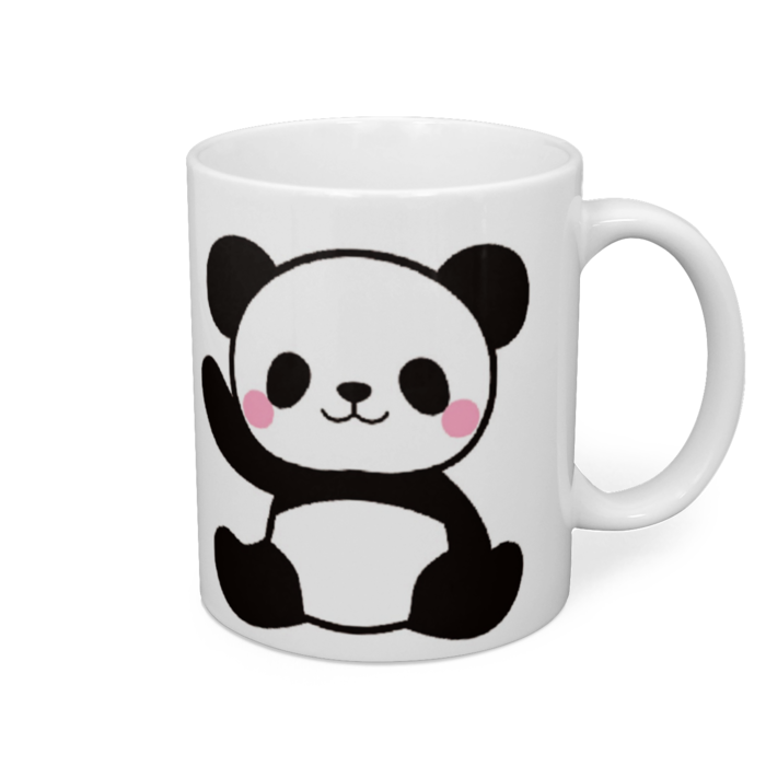 マグカップ - 直径 8 cm / 高さ 9.5 cm