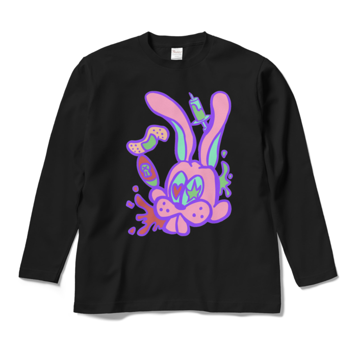 ロングスリーブTシャツ - M - ブラック