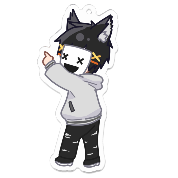 アクリルキーホルダー - 70 x 70 (mm)