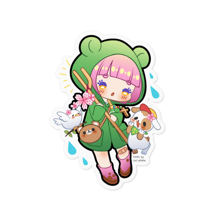 ステッカー - 100 x 100 (mm)