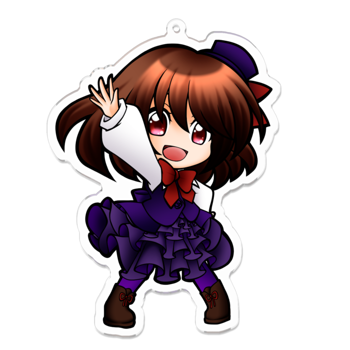 アクリルキーホルダー - 100 x 100 (mm)