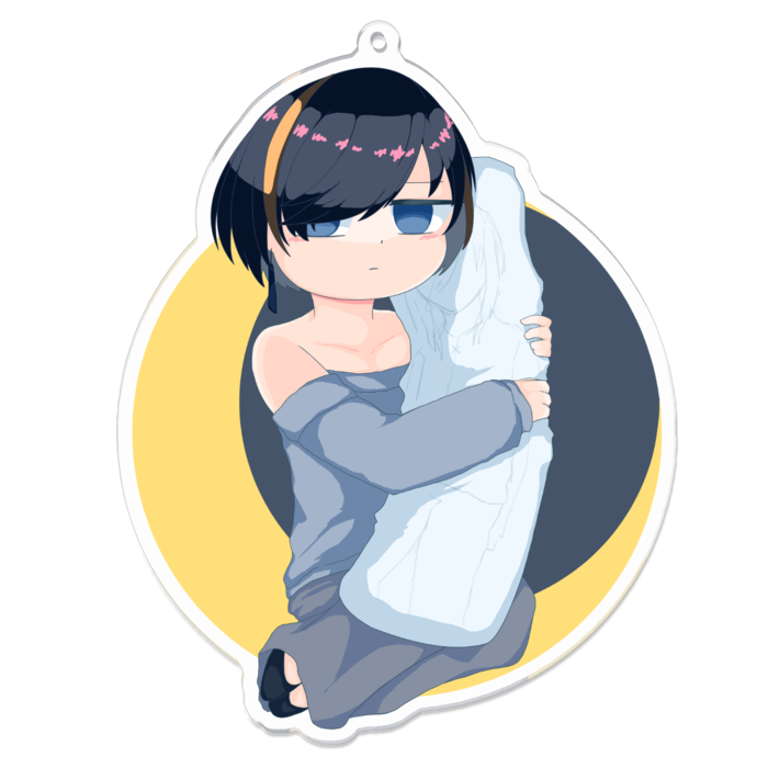 アクリルキーホルダー - 100 x 100 (mm)