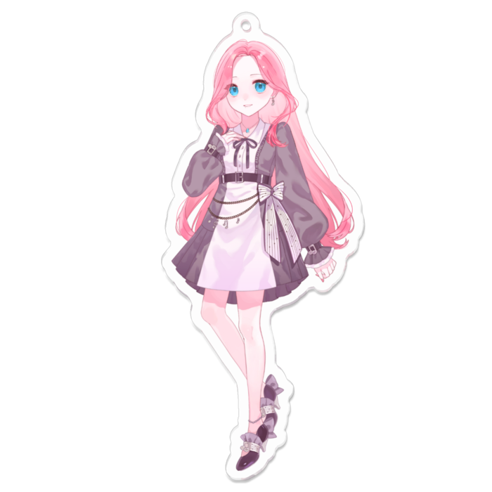 アクリルキーホルダー - 100 x 100 (mm)