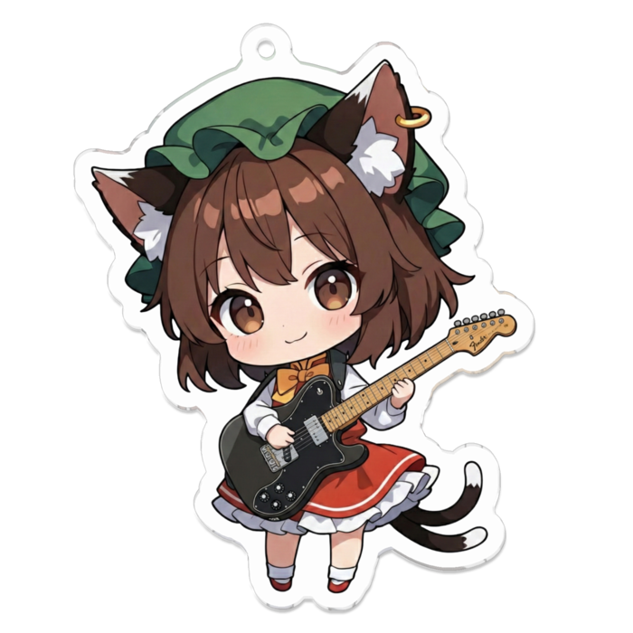 アクリルキーホルダー - 70 x 70 (mm)(キャラのみ)