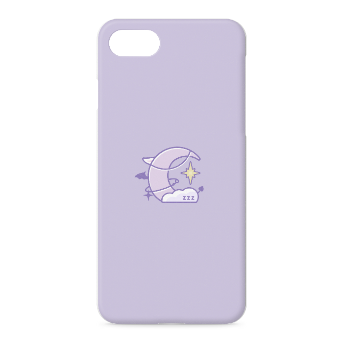 【ラベンダー】iPhoneケース - iPhone 7 / 8 / SE(第2・第3世代) - 正面印刷のみ