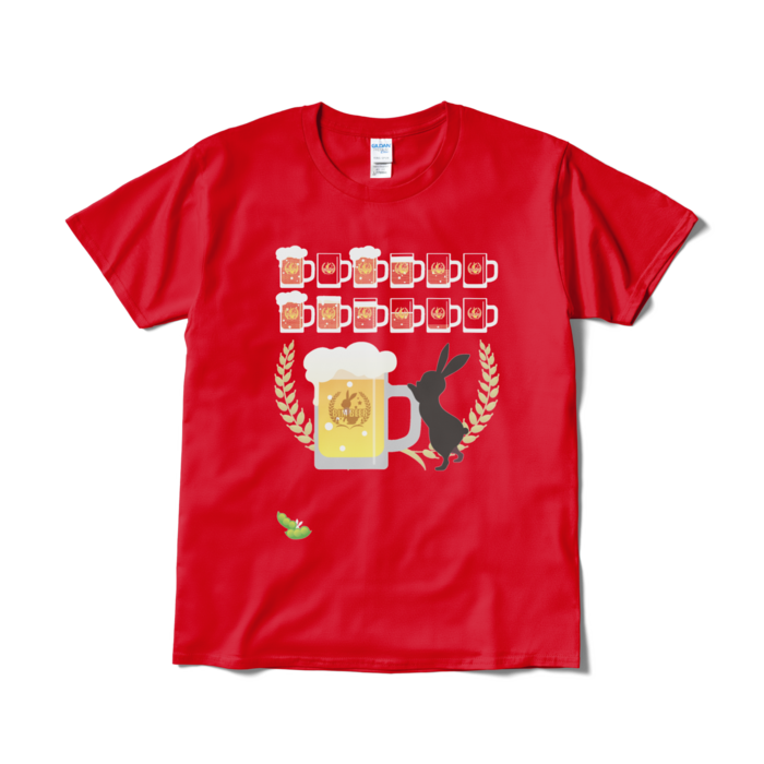 Tシャツ(短納期) - L - レッド