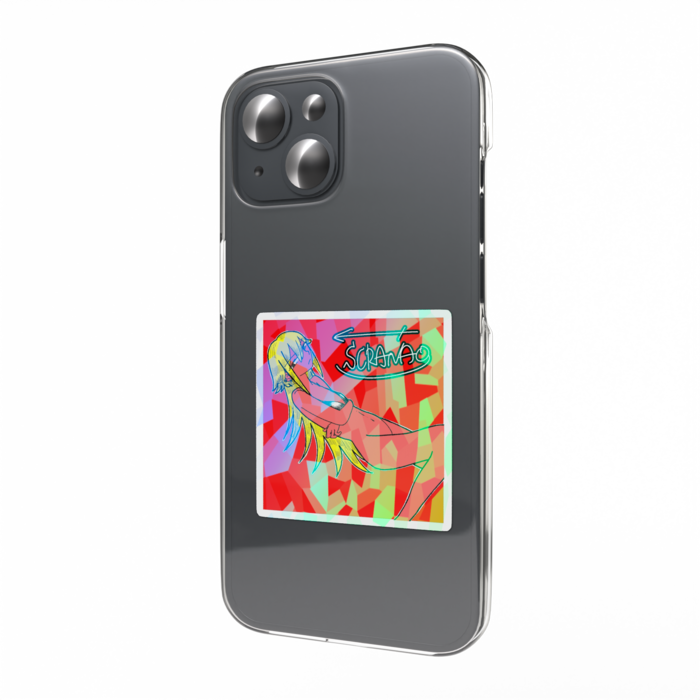 ホログラムスマホステッカー - 縦