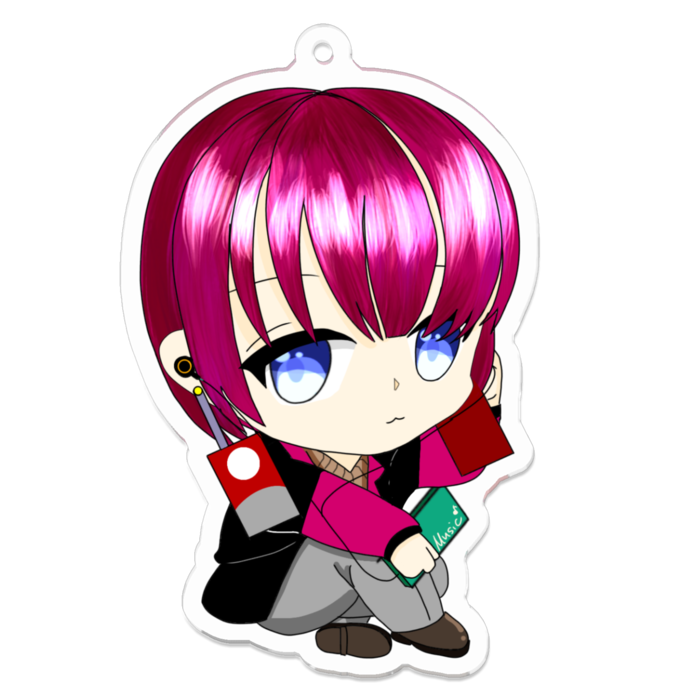アクリルキーホルダー - 70 x 70 (mm)