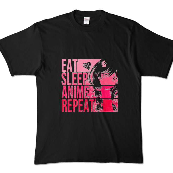 カラーTシャツ - XL - ブラック (濃色)