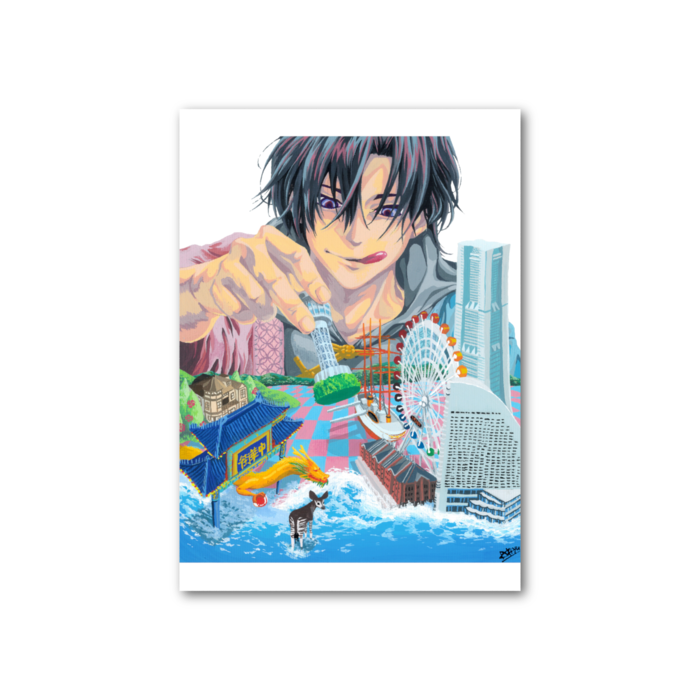 フォト風カード - 縦 - 片面