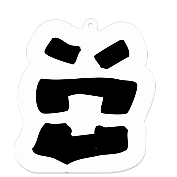 アクリルキーホルダー - 70 x 70 (mm)