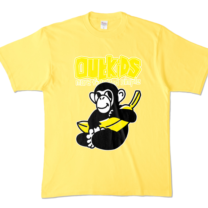 カラーTシャツ - XL - イエロー (濃色)