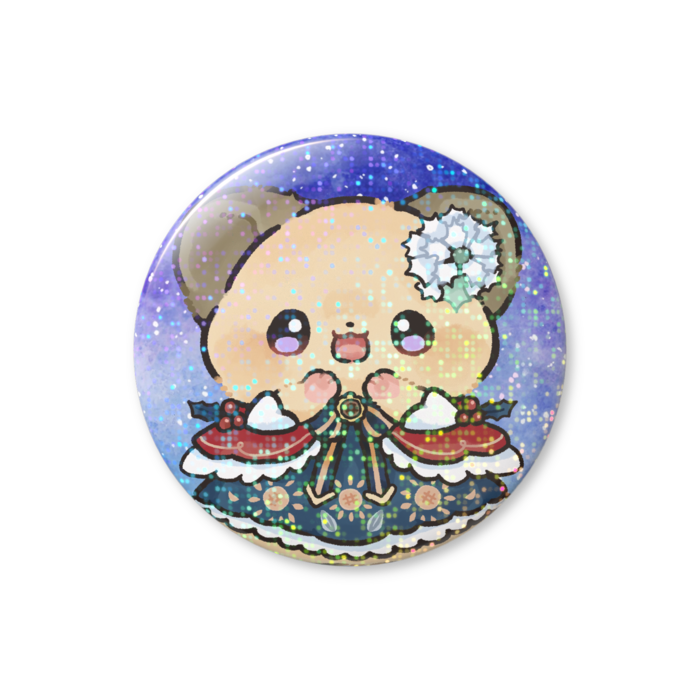 ホログラム缶バッジ - 76mm