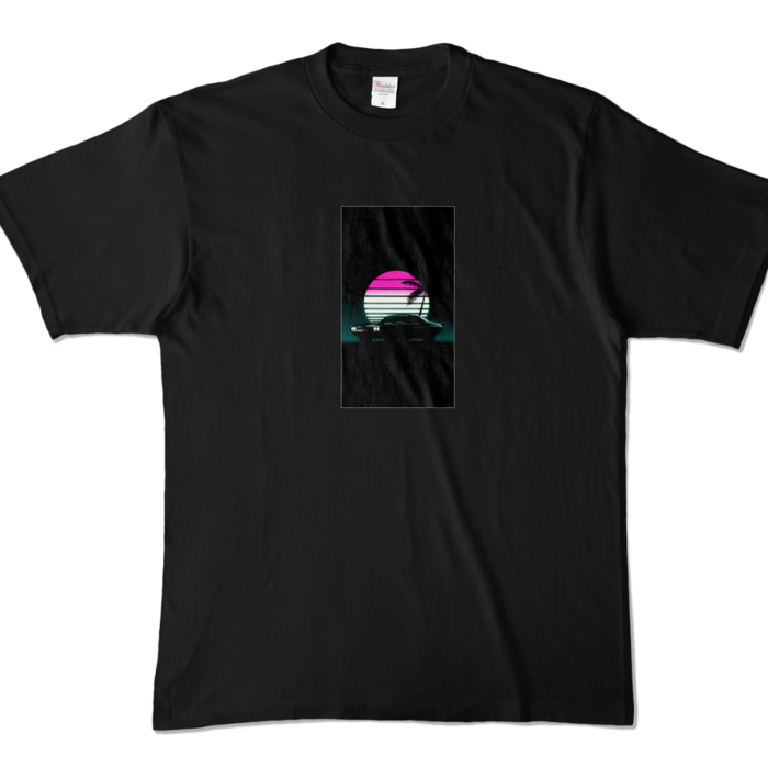 カラーTシャツ - XL - ブラック (濃色)