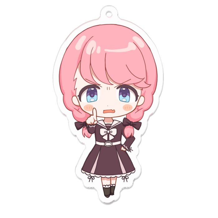 アクリルキーホルダー - 70 x 70 (mm)