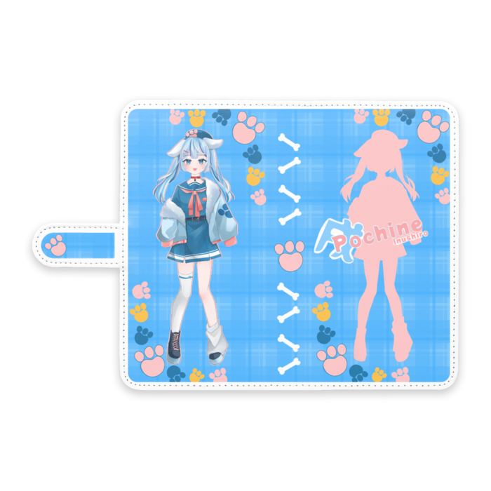 手帳型Androidケース - L - ストラップ穴 なし