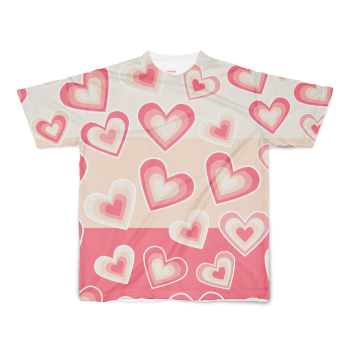 フルグラフィックTシャツ - S - 正面印刷のみ