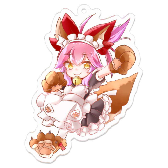 アクリルキーホルダー - 70 x 70 (mm)