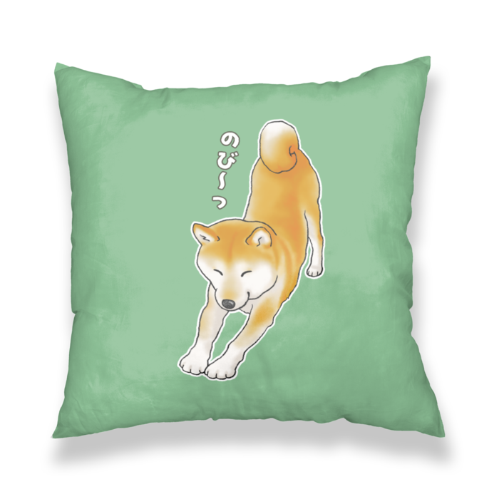 クッションカバー - 450x450(mm) グリーン / Green