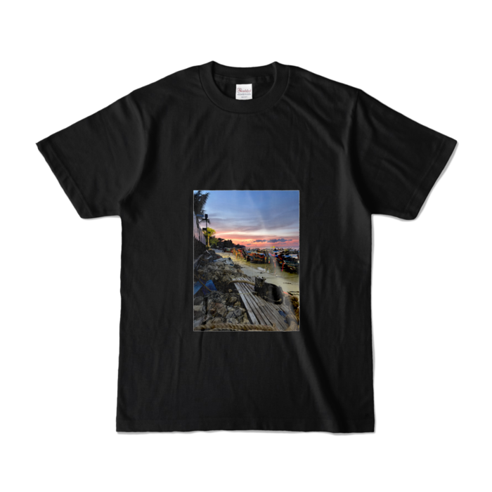 カラーTシャツ - S - ブラック (濃色)