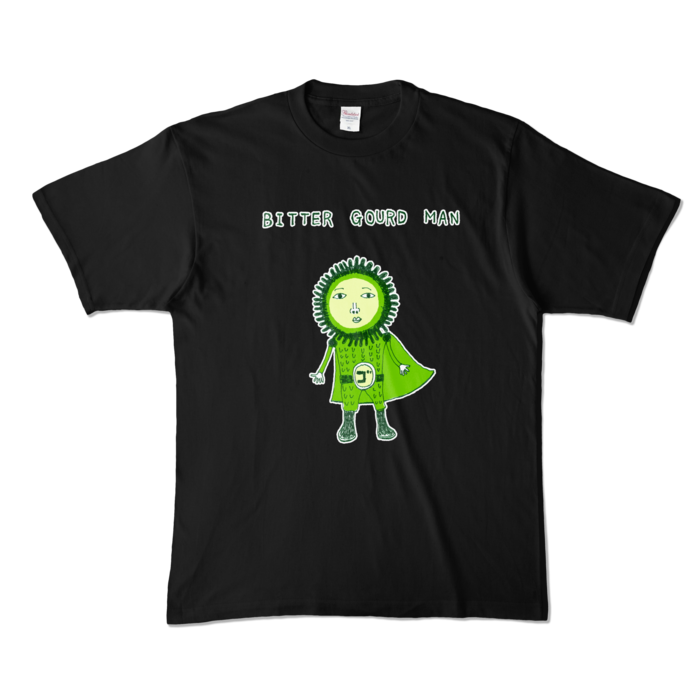 カラーTシャツ - XL - ブラック (濃色)