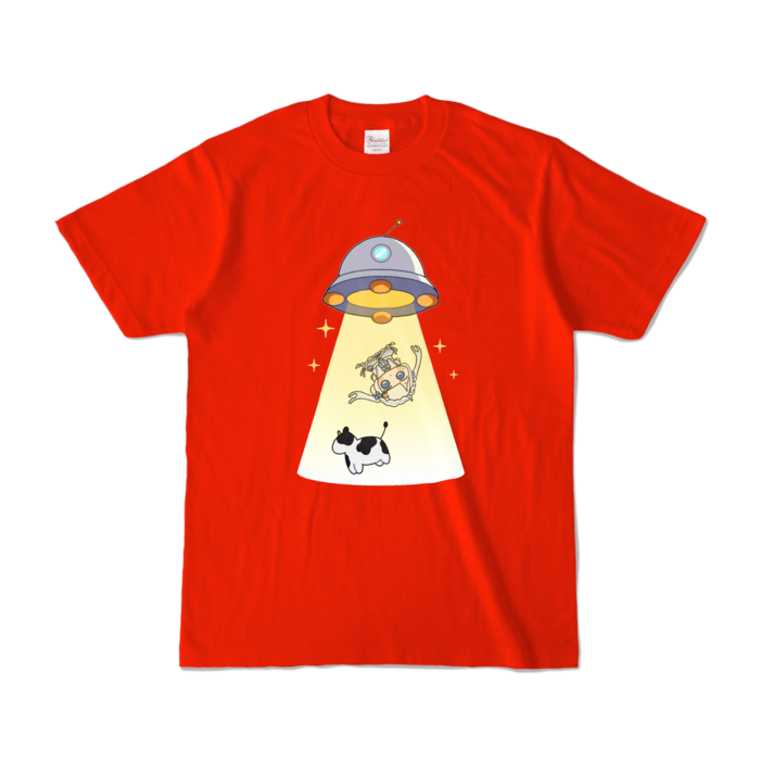 カラーTシャツ - S - レッド (濃色)