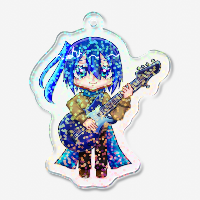 ホログラムアクリルキーホルダー - 50 × 50mm