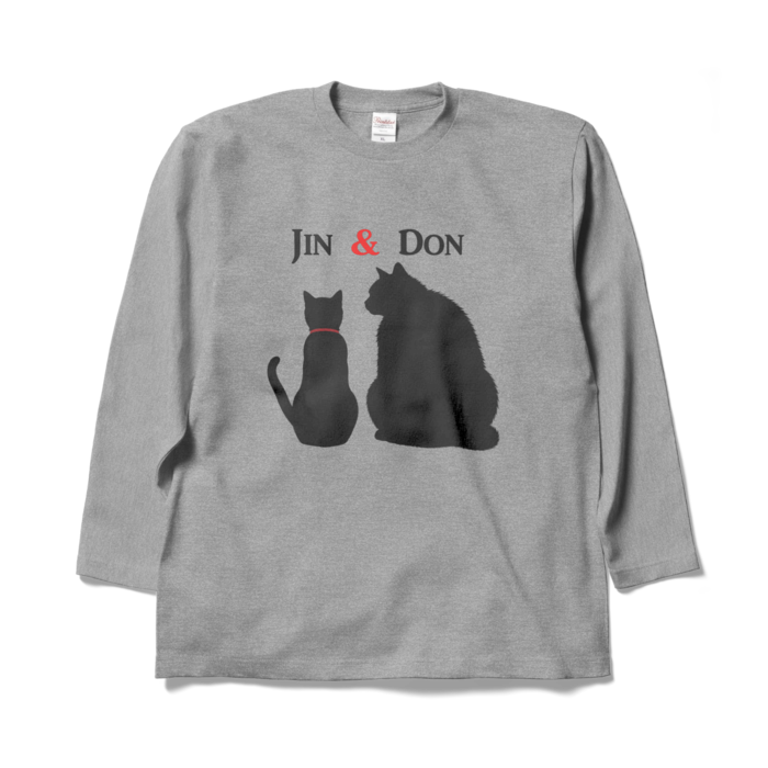 ロングスリーブTシャツ - XL - 杢グレー