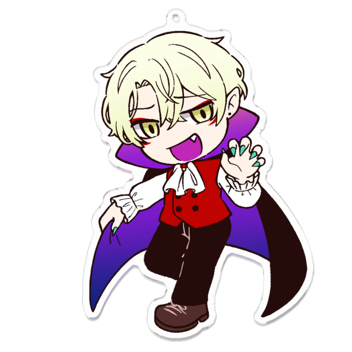 橘【ハロウィン】アクキー（100x100mm）