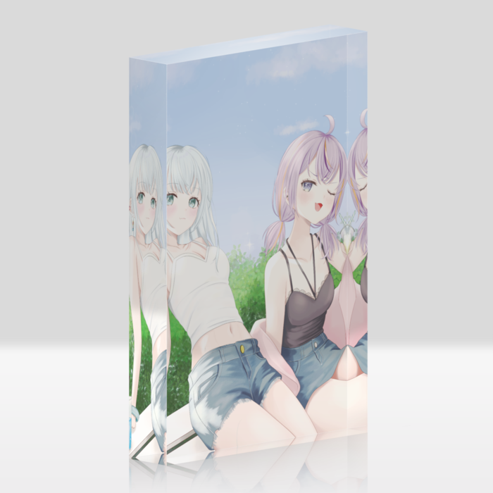 アクリルブロック - 100x148mm