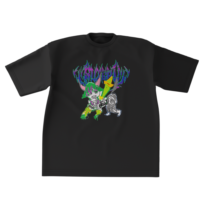 ビッグシルエットTシャツ - XL - 正面