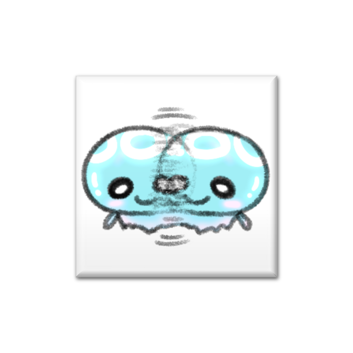 缶バッジ - 四角形40mm