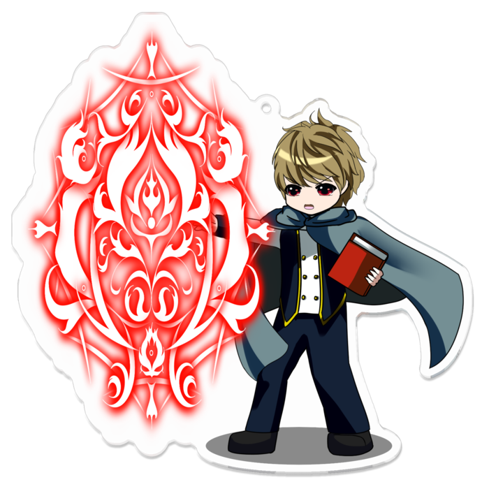 アクリルキーホルダー - 100 x 100 (mm)