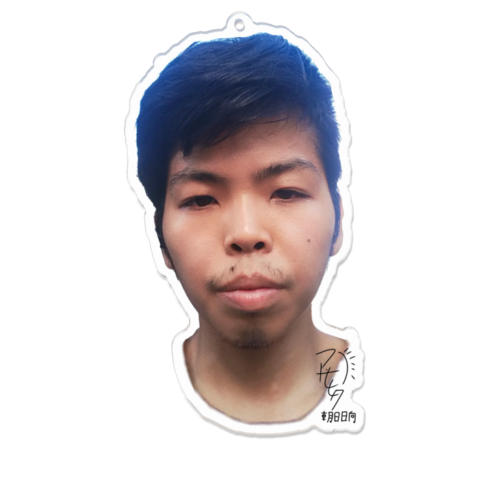 アクリルキーホルダー - 100 x 100 (mm)