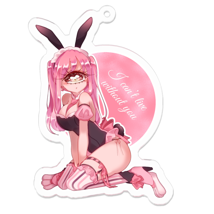 アクリルキーホルダー - 70 x 70 (mm)