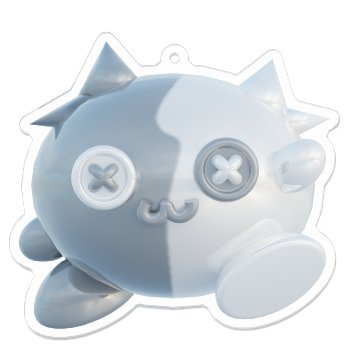 アクリルキーホルダー - 70 x 70 (mm)