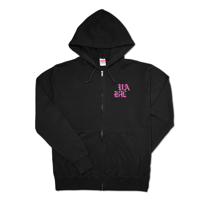 bull zip 2 black/pink L